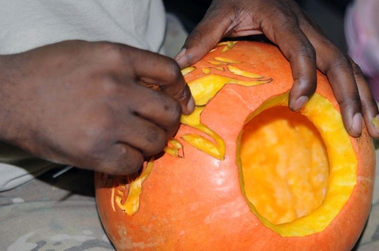 Camp Eggers section gathers for 'SPOoktacular' Halloween team building